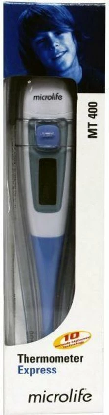 Microlife MT 400 - Koortsthermometer Met Flexibele Gold Tip - 10 Sec - Klinisch Getest - Levenslange Garantie 5 Microlife MT 400 - Koortsthermometer Met Flexibele Gold Tip - 10 Sec - Klinisch Getest - Levenslange Garantie - Afbeelding 3