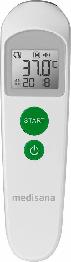 Medisana TM 760 Infrarood Multifunctionele Thermometer - Meet Contactloos Temperatuur Via Voorhoofd - Ook Andere Objecten 4 Medisana TM 760 Infrarood Multifunctionele Thermometer - Meet Contactloos Temperatuur Via Voorhoofd - Ook Andere Objecten - Afbeelding 2