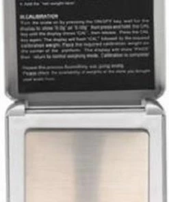 Velleman Precisieweegschaal Digitaal 11,8 Cm Abs/rvs Grijs