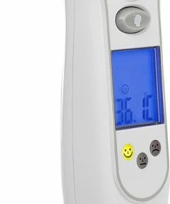 Topcom TH-4656 Infrarood Thermometer - Voorhoofd, Oren & Voedsel Thermometer - 2 Seconden