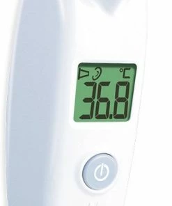 Rossmax RA600 - Infrarood Oorthermometer - Thermometer Lichaam - Koortsthermometer Voor Baby?s, Kinderen En Volwassenen - Klinisch Gevalideerd - Geheugen - Digitaal - Beschermkapjes Ook Voor Meermalig Gebruik - Verlicht LCD Scherm