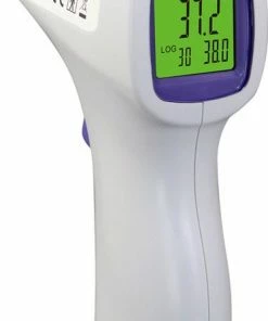 GS Quality Products Non-contact Infrarood Thermometer - Voorhoofdthermometer / Contactloze Koortsthermometer -Medisana Sales 373x840 1