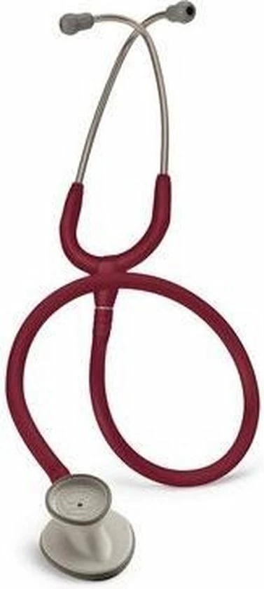 Littmann Lichtgewicht Stethoscoop Bordeaux Rood 3 Littmann Lichtgewicht Stethoscoop Bordeaux Rood