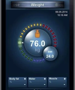 Beurer BF700 - Personenweegschaal Lichaamsanalyse - Bluetooth - 180kg - Zwart -Medisana Sales 398x840