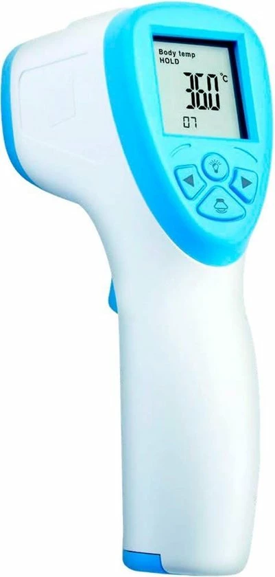 Sinji Infrarood Thermometer ? Contactloos - LCD Display - Laser ? Voorhoofd - Koorts 8 Sinji Infrarood Thermometer ? Contactloos - LCD Display - Laser ? Voorhoofd - Koorts - Afbeelding 6