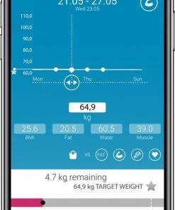 Medisana BS 602 Connect Lichaamsanalyse Weegschaal Met WiFi Zwart -Medisana Sales 420x840 1