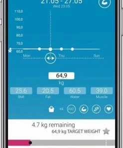Medisana BS 650 WiFi Analyse-personenweegschaal Weegbereik (max.): 150 Kg Zwart Met Bluetooth -Medisana Sales 420x840 3