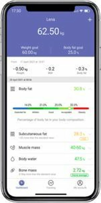 Tefal Goodvibes Life+ Vierkant Elektronische Weegschaal 5 Tefal Goodvibes Life+ Vierkant Elektronische Weegschaal - Afbeelding 3