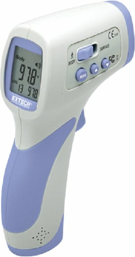 Extech IR200: Nauwkeurige IR Hoofdthermometer 3 Extech IR200: Nauwkeurige IR Hoofdthermometer