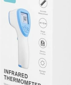 Sinji Infrarood Thermometer ? Contactloos - LCD Display - Laser ? Voorhoofd - Koorts 12 Sinji Infrarood Thermometer ? Contactloos - LCD Display - Laser ? Voorhoofd - Koorts -Medisana Sales 451x840