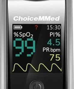 ChoiceMMed MD300CI216 Professionele Saturatiemeter Pulse Oximeter Vinger Zuurstofmeter Met Hartslagmeter En Perfusie-Index (PI Meter)