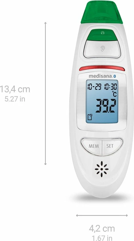 Medisana TM 750 Connect - Lichaamsthermometer - Infrarood 7 Medisana TM 750 Connect - Lichaamsthermometer - Infrarood - Afbeelding 5