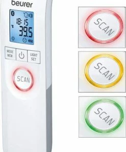 Beurer FT95 - Thermometer - Contactloos, Hygi?nisch En Veilig - Bluetooth -Medisana Sales 493x840