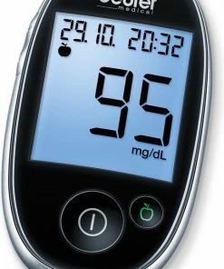 Beurer GL44 Glucosemeter BE (mg/dL) - Zwart -Medisana Sales 534x840 2