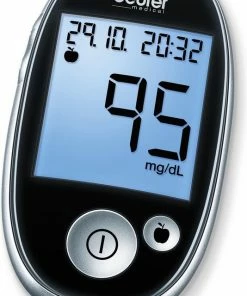 Beurer GL44 Glucosemeter BE (mg/dL) - Zwart -Medisana Sales 534x840 3