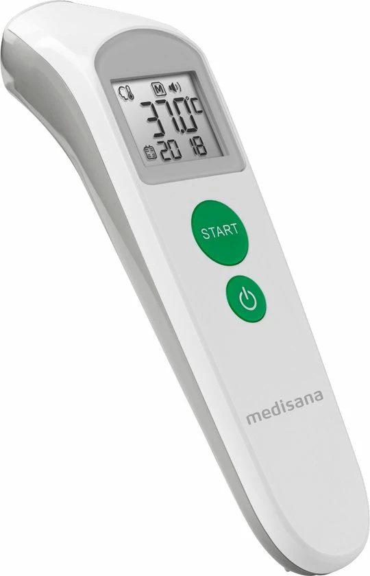 Medisana TM 760 Infrarood Multifunctionele Thermometer - Meet Contactloos Temperatuur Via Voorhoofd - Ook Andere Objecten 3 Medisana TM 760 Infrarood Multifunctionele Thermometer - Meet Contactloos Temperatuur Via Voorhoofd - Ook Andere Objecten