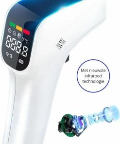 Voorhoofd Thermometer Koortsthermometer Voor Volwassenen En Kinderen Infrarood Thermometer - Thermometer Lichaam - Ecomtrends?