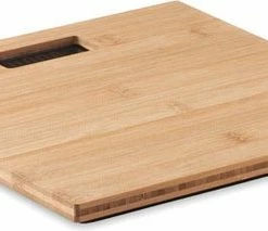 Merkloos Personenweegschaal - Badkamerweegschaal - Digitaal - Met Temperatuur In Celsius - Kilogram - KG - 180 Kilo - Bamboe - Beige -Medisana Sales 550x213