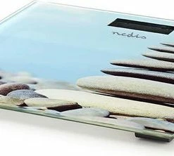 Nedis Personenweegschaal | Digitaal | Stenen | Gehard Glas | Maximaal Weegvermogen: 150 Kg -Medisana Sales 550x222