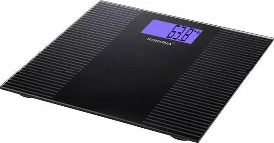 Korona ELLA Digitale Personenweegschaal Weegbereik (max.): 200 Kg Zwart 5 Korona ELLA Digitale Personenweegschaal Weegbereik (max.): 200 Kg Zwart - Afbeelding 3