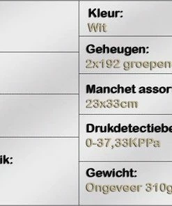 Cofoe Bloeddrukmeter - Bloeddrukmeter Bovenarm - Digitale Hartslagmeter Met Engelse Stemfunctie - 3 Kleur Lcd Monitor - Dubbele Voedingsmethoden - 4 AA-Batterijn (NIET INBEGREPEN) - Normaal Armband 23-33cm - Wit 26 Cofoe Bloeddrukmeter - Bloeddrukmeter Bovenarm - Digitale Hartslagmeter Met Engelse Stemfunctie - 3 Kleur Lcd Monitor - Dubbele Voedingsmethoden - 4 AA-Batterijn (NIET INBEGREPEN) - Normaal Armband 23-33cm - Wit -Medisana Sales 550x296