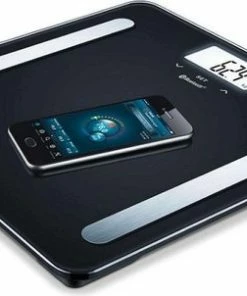 Beurer BF600 Personenweegschaal Lichaamsanalyse Bluetooth - 180kg - Zwart -Medisana Sales 550x302