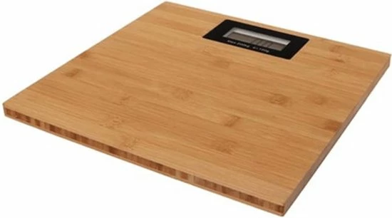 Perel Personenweegschaal Digitaal 200 Kg Bruin 7 Perel Personenweegschaal Digitaal 200 Kg Bruin - Afbeelding 5