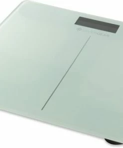 Silvergear Personenweegschaal Met LCD-scherm Wit - Hoge Precisie Tot Op 0,05 Kg - Helder LCD-Scherm - Toont Ook De Kamertemperatuur -Medisana Sales 550x333