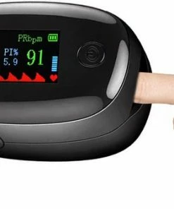 Agora Quality Saturatiemeter & Hartslagmeter - Oximeter - Medisch Hulpmiddel - Inclusief Koord - CE Gecertificeerd -Medisana Sales 550x336 1