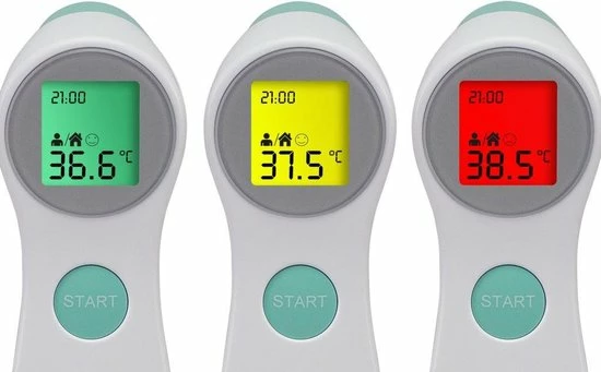 Beper P303MED001- multifunctionele infrarood thermometer Beper P303MED001- Multifunctionele Infrarood Thermometer -Medisana Sales 550x341 1