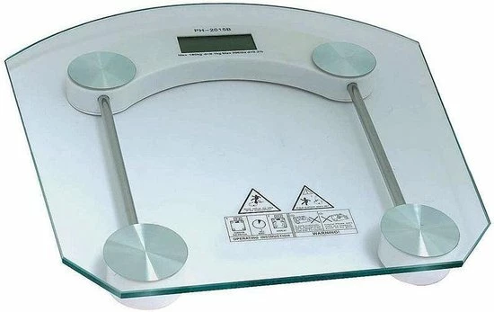 Merkloos HomeLine Electronics - Personenweegschaal - Digitaal 3 Merkloos HomeLine Electronics - Personenweegschaal - Digitaal