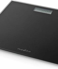 Nedis Personenweegschaal | Digitaal | Zwart | Gehard Glas | Maximaal Weegvermogen: 150 Kg -Medisana Sales 550x353 2