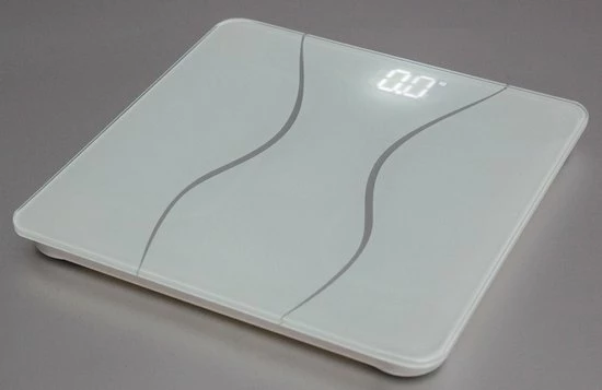 Capture Outdoor, Digitale Personenweegschaal "Fit-Style BS-180", "Magic LED" Display, 180kg, Auto. On/off, Veiligheidsglas, ... 5 Capture Outdoor, Digitale Personenweegschaal "Fit-Style BS-180", "Magic LED" Display, 180kg, Auto. On/off, Veiligheidsglas, ... - Afbeelding 3