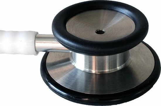 Merkloos Stethoscoop Medisch Classic - Zwart - Zebra Membraan - Dual - Professionele Kwaliteit Voor Medisch Specialist 11 Merkloos Stethoscoop Medisch Classic - Zwart - Zebra Membraan - Dual - Professionele Kwaliteit Voor Medisch Specialist - Afbeelding 9