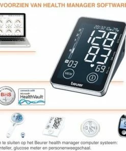 Beurer BM58 - Bloeddrukmeter Bovenarm - USB Data-overdracht - XL Touch Display 42 Beurer BM58 - Bloeddrukmeter Bovenarm - USB Data-overdracht - XL Touch Display -Medisana Sales 550x366 56