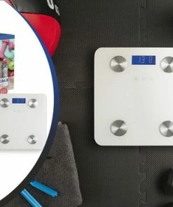 Technosmart Weegschaal ? Personenweegschaal ? Slim ? Op Batterijen ? 180 Kg - 2 X 28 X 28 Cm