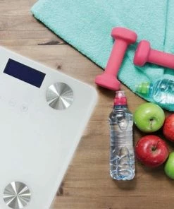 Technosmart Weegschaal ? Personenweegschaal ? Slim ? Op Batterijen ? 180 Kg - 2 X 28 X 28 Cm -Medisana Sales 550x366 65