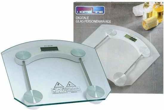 Merkloos HomeLine Electronics - Personenweegschaal - Digitaal 4 Merkloos HomeLine Electronics - Personenweegschaal - Digitaal - Afbeelding 2
