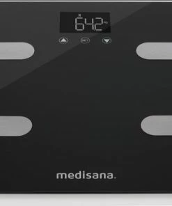 Medisana BS 602 Connect Lichaamsanalyse Weegschaal Met WiFi Zwart -Medisana Sales 550x375 1