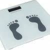 Merkloos Digitale Personenweegschaal Van Glas Met Voetenprint - Personenweegschalen/badkamerweegschalen -Medisana Sales 550x376 2