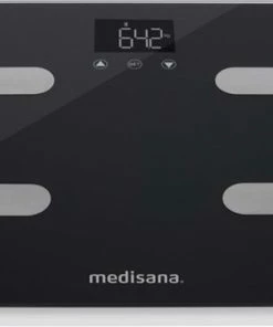 Medisana BS 602 Connect Lichaamsanalyse Weegschaal Met WiFi Zwart -Medisana Sales 550x376
