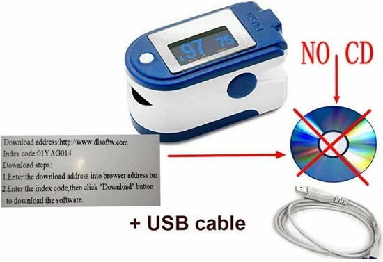 CMS 50D+ saturatiemeter Contec CMS 50D+ Saturatiemeter -Medisana Sales