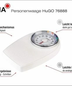 Korona Hugo Analoge Weegschaal - Wit -Medisana Sales 550x378 7