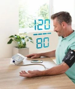 OMRON X7 Smart Bloeddrukmeter Bovenarm - Blood Pressure Monitor - Klinisch Gevalideerd - Met Mobiele App - 22 Tot 42 Cm Manchet -Medisana Sales 550x382