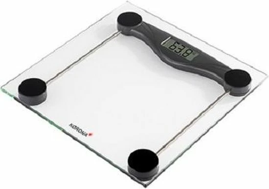 Glazen Digitale Weegschaal - OLIVIA - 180 Kg Capaciteit - Gemakkelijk Af te Lezen LCD Display - Tijdloos Design - Overbelasting Indicator - Inclusief Batterij Korona Glazen Digitale Weegschaal - OLIVIA - 180 Kg Capaciteit - Gemakkelijk Af Te Lezen LCD Display - Tijdloos Design - Overbelasting Indicator - Inclusief Batterij -Medisana Sales 550x387 3