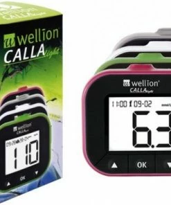 Wellion Calla Light Glucosemeter Startpakket (met 10 Strips En 10 Lancetten) - Paars -Medisana Sales 550x387 5