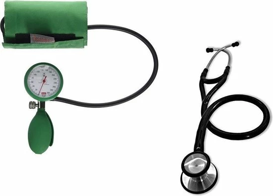 Stalt Medical Palm Type Bloeddrukmeter Anti Shock Ring Met Stethoscoop ST-A258 3 Stalt Medical Palm Type Bloeddrukmeter Anti Shock Ring Met Stethoscoop ST-A258