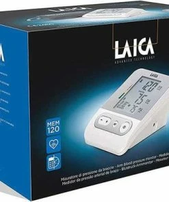 LAICA - Automatiche Bovenarm Bloeddrukmeter | Bloeddruk Meter - 4 Gebruikers - Opbergzak En Batterijen Inbegrepen -Medisana Sales 550x399