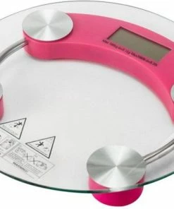 Opline Personenweegschaal LCD Elektronische Weegschaal 180 Kg Glas Digitale Lichaamsgewicht Draagbare 33 Cm Diameter Thuis Badkamer Weegschaal - Roze -Medisana Sales 550x402 1