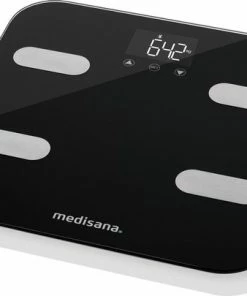 Medisana BS 602 Connect Lichaamsanalyse Weegschaal Met WiFi Zwart -Medisana Sales 550x405 1